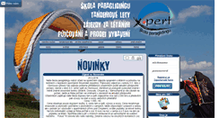 Desktop Screenshot of paragliding-skola.cz